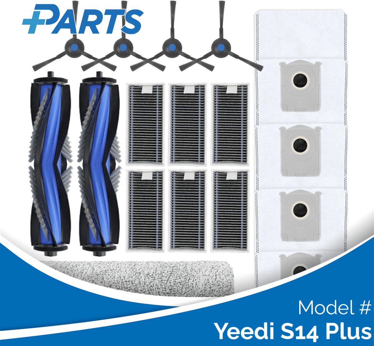 Yeedi S14 Plus Onderhoudsset (Plus.Parts® alternatief voor DKT060175)