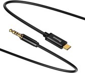 Baseus - Audio Kabel - Stereo - Mini Jack 3,5mm - USB-C - 120cm