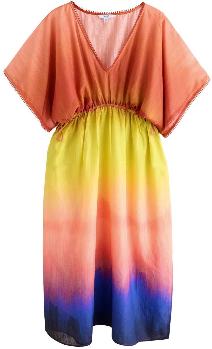 Next - Dames - Maxi kaftan - Oranje