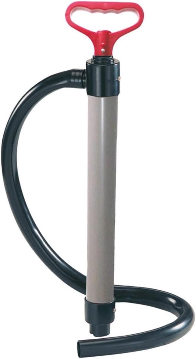 Hand Waterpomp - Slang Pomp - Water Verplaatsen - Draadloos Werking - 1000 mm - Grijs