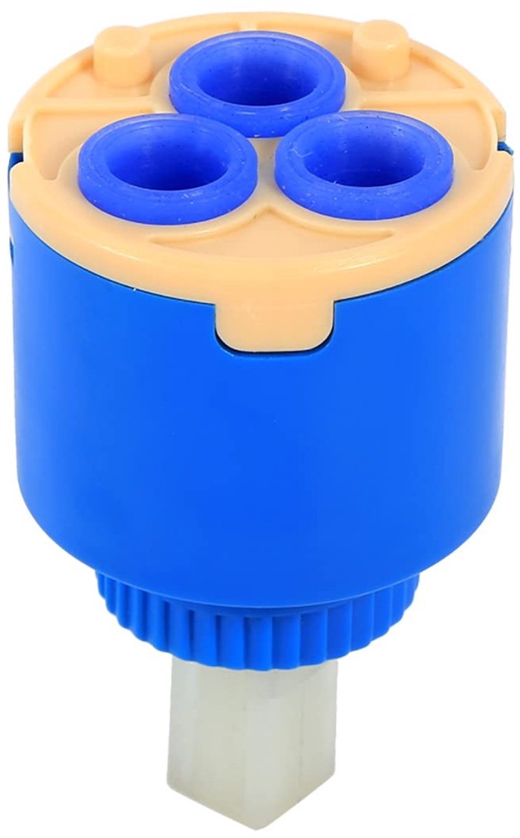 Dailygoods- Kraan Praktische Keramische Cartridge - Vervangende Schijfcartridge - Waterbesparend - Hoogwaardig PP-kunststof - 35 mm/40 mm - Duurzaam - Mengkraan