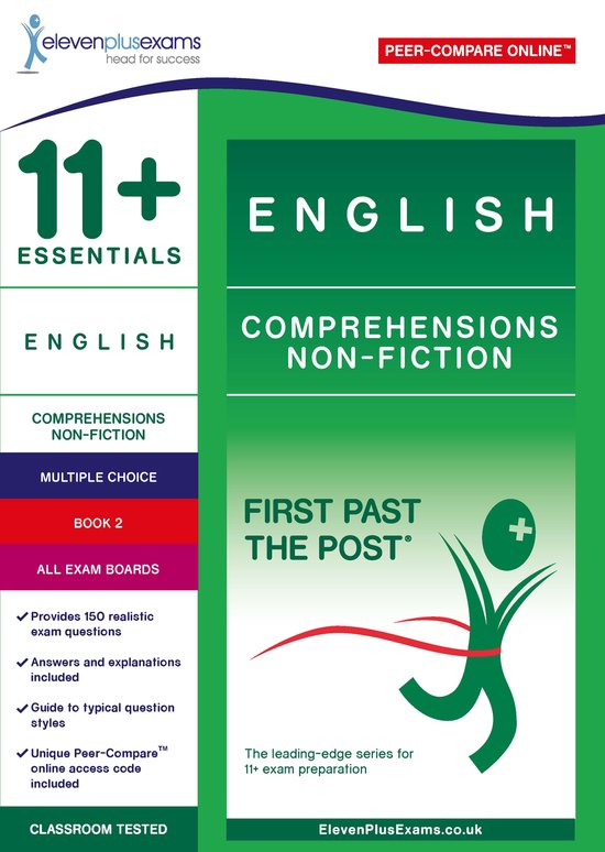 11+ Essentials English Comprehensions: Non-Fiction Book 2 - cover
