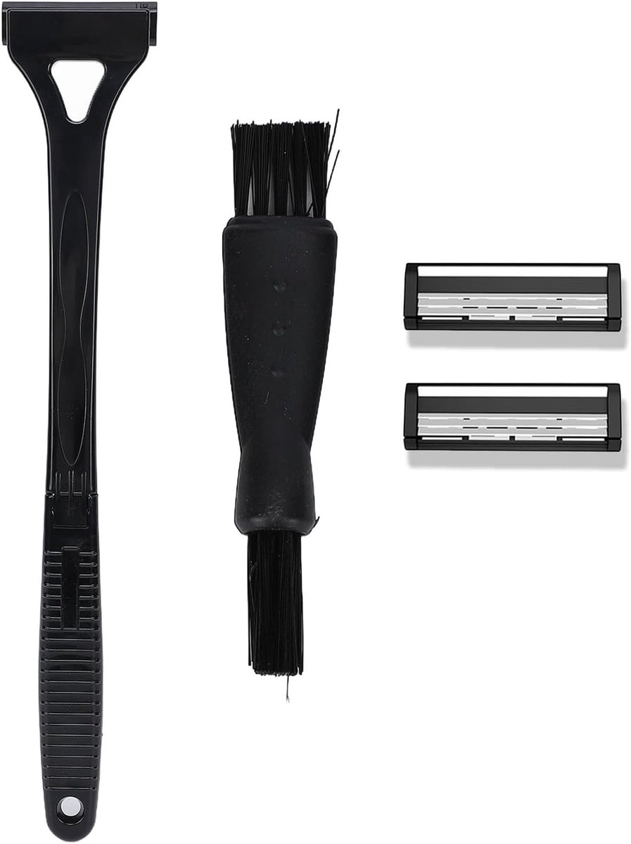 Rughaartrimmer - Bodygroomer - Moeilijk bereikbaar - Geen elektriciteit nodig - 44 cm lang handvat