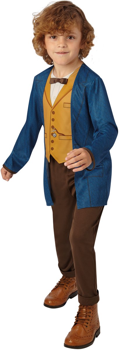 Rubie's Verkleedpak Newt Scamander Blauw 3-delig Mt 116