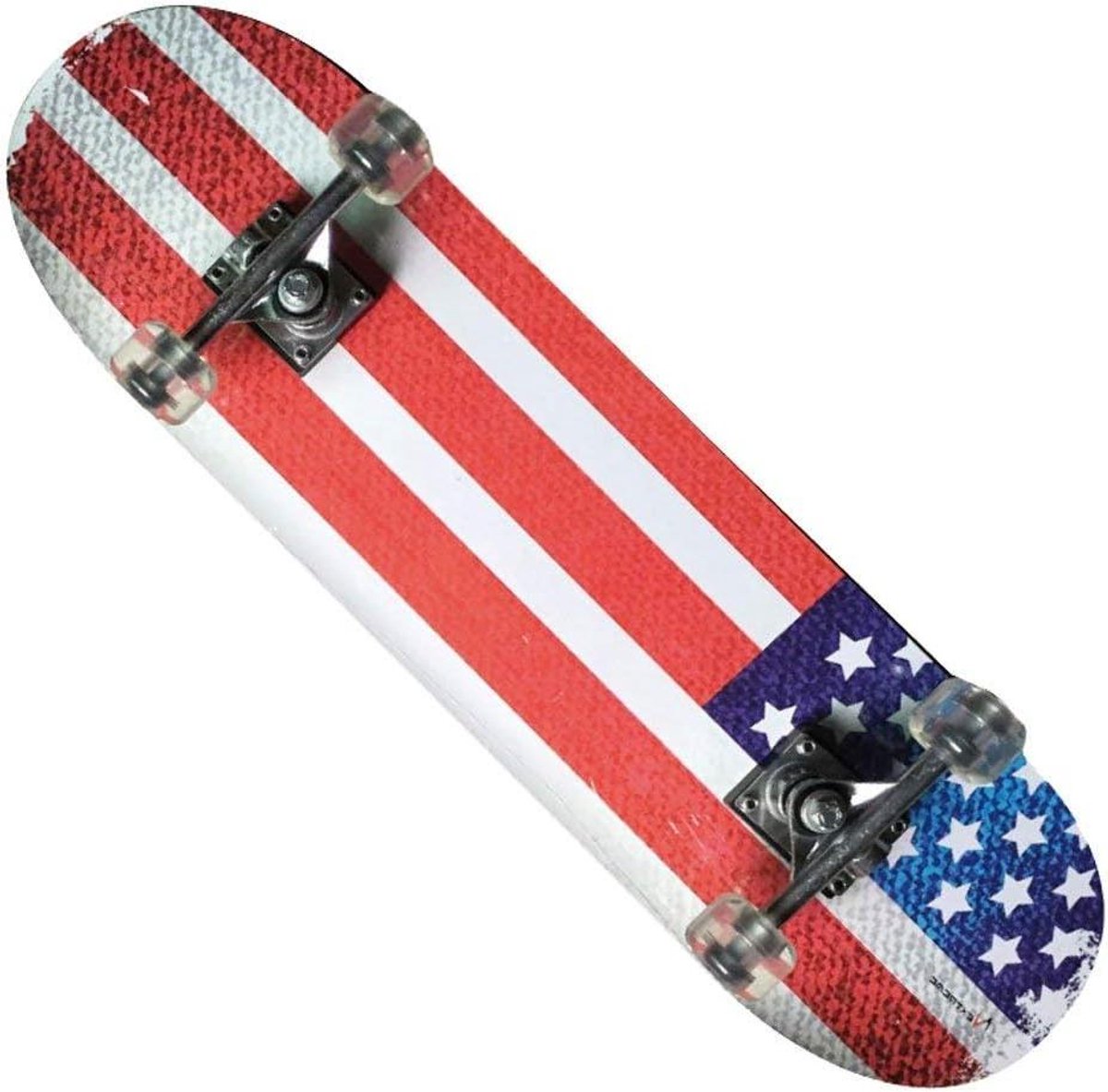 Skateboard - Pro Board - Buiten Sporten - Esdoornhout Constructie - 12.7 cm Dekbreedte - Vlag Design