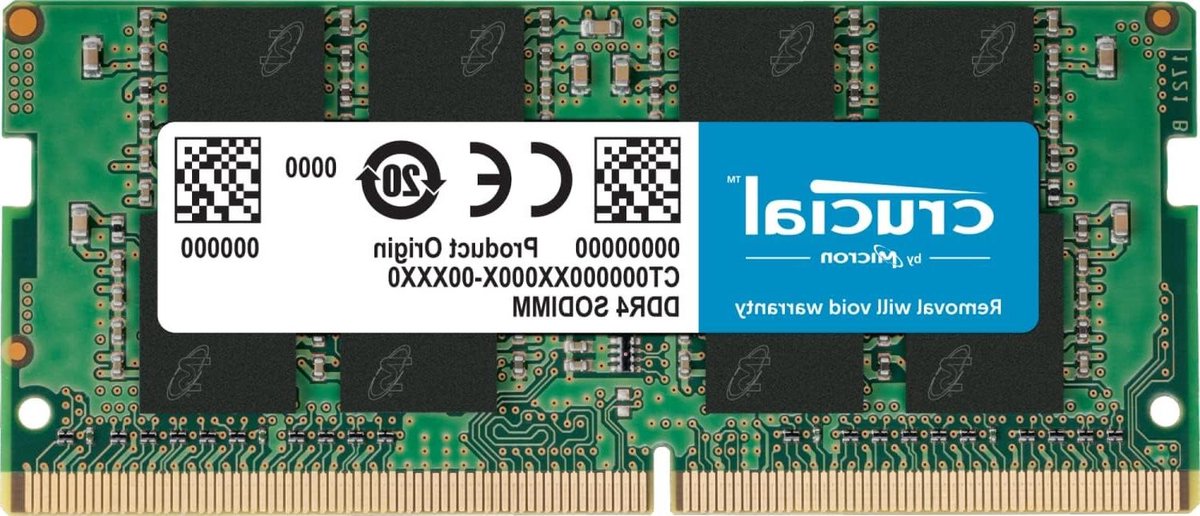 Laptop Geheugen - Werkgeheugen Module - Prestaties Verbeteren - Hogere Datasnelheden - 32GB - Groen