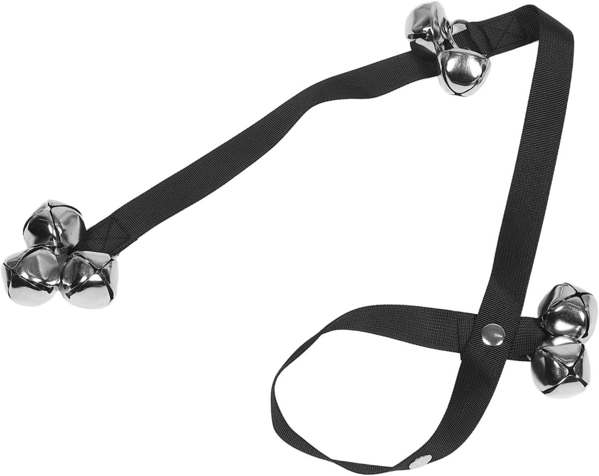 Hond Deurbellen - Puppy Training - Zindelijkheidstraining - Betere Communicatie - 2 Stuks - Zwart