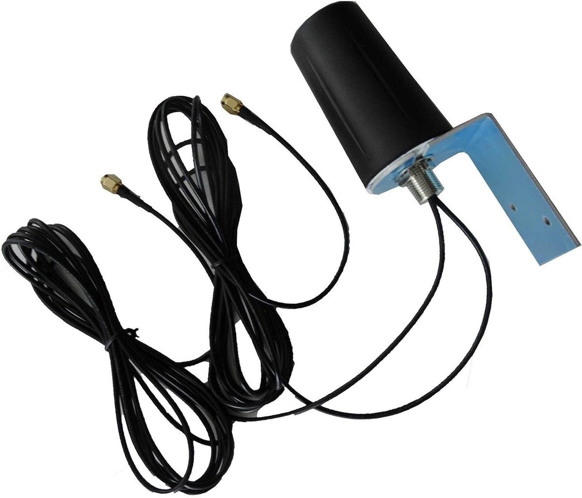 5G MIMO Antenne - Buitenantenne LTE - Signaal Verbeteren - Multifrequentie Ontvangst - 2x 3m Kabel - Zwart