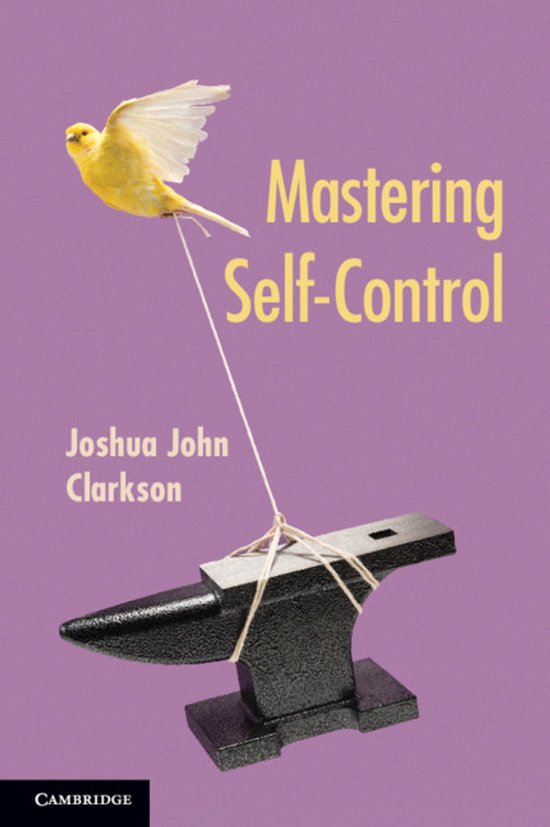 Mastering Self-Control - cover