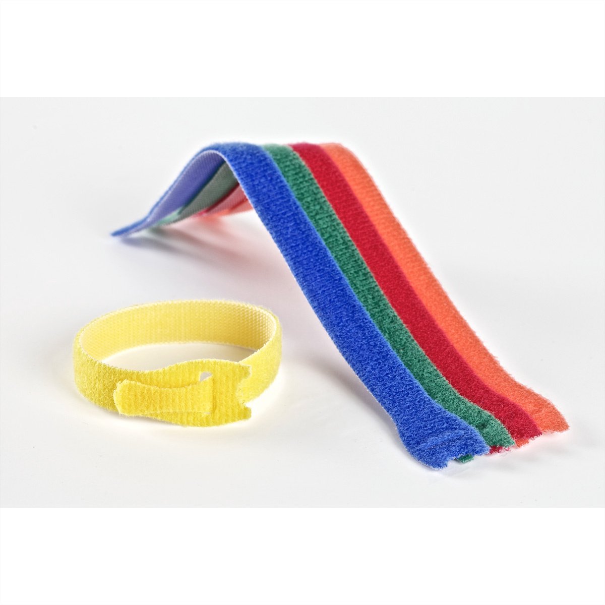 VELCRO® ONE-WRAP® herbruikbare klittenbandstrips ONE-WRAP® strips 12mm x 20cm x 5 Multi