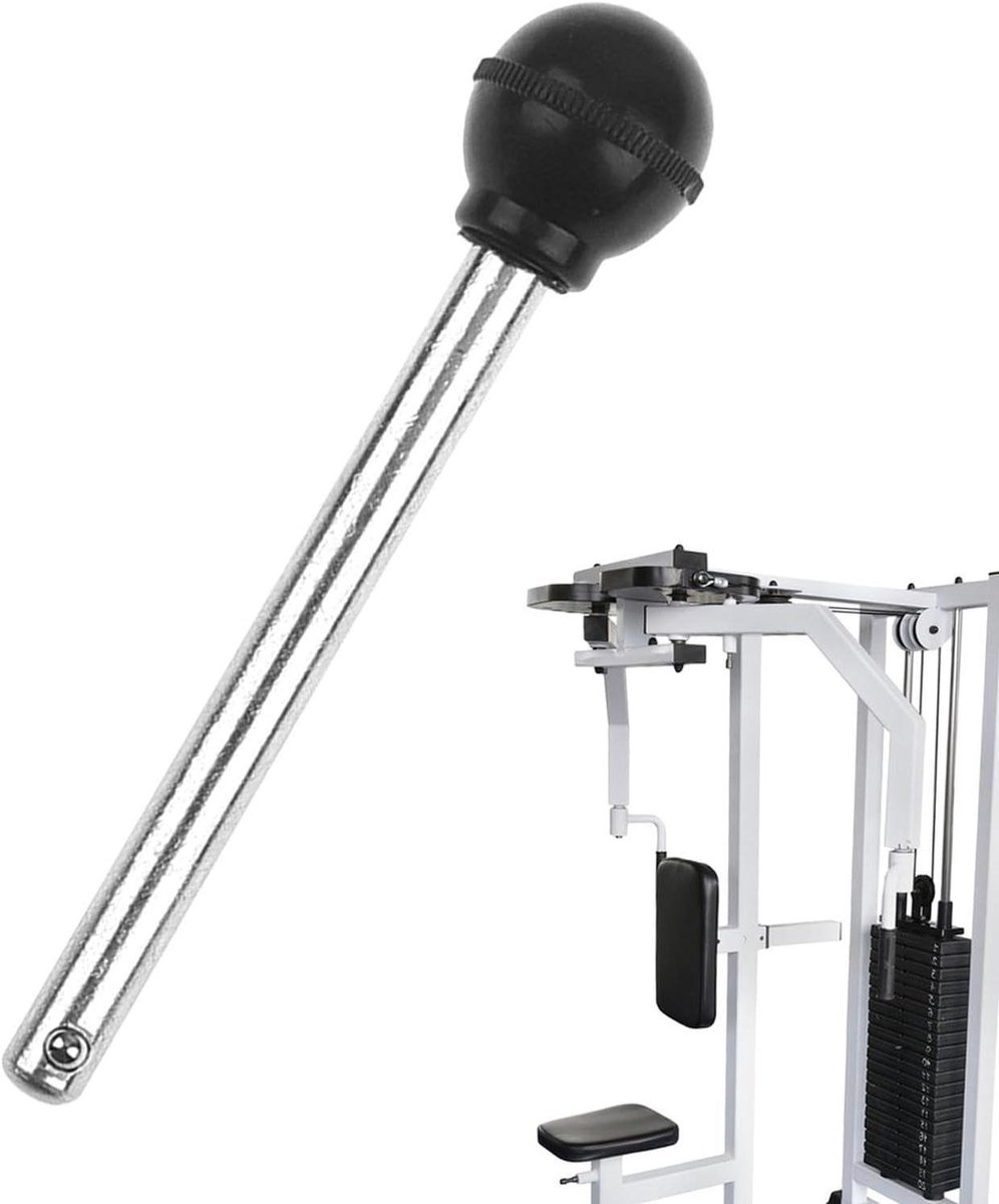 Fitness Pen - Reserveonderdeel Gym - Gewicht Instellen - Veilig Materiaal - 16 cm - Metaal