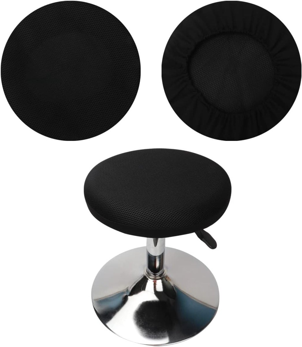 Ronde Stoelbekleding voor Wasbare en Duurzame Zitkussens, Ademend en Makkelijk Onderhoud, Geschikt voor 30-40cm Diameter Stoelen