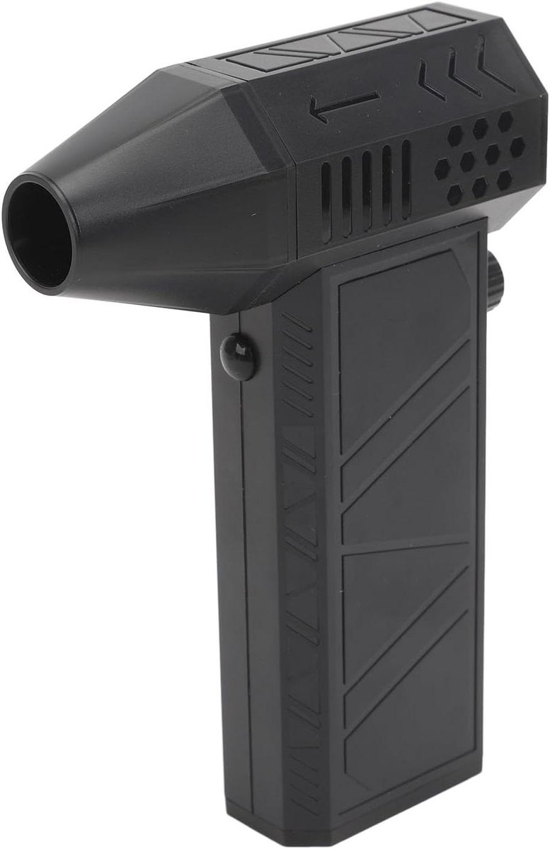 Draagbare Blazer - Mini Ventilator - Auto Reinigen - 130000 RPM Motor - 21 x 13 x 5 cm - Zwart