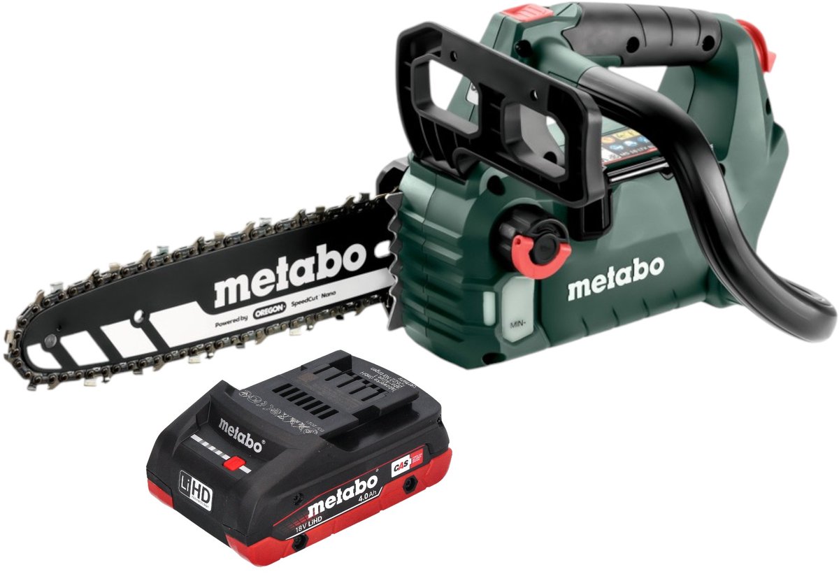 Metabo 601595850 Accu-kettingzaag MS 18 LTX BL 25 - zonder accu - zonder oplader