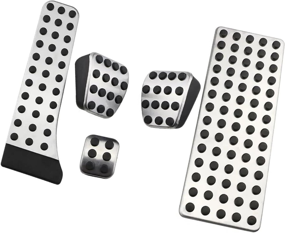 Pedaalhoezen Auto - Remkoppelingspedaal Covers - Verbeterde Veiligheid - Antislip Oppervlak - 25 x 10 x 5 cm - Metaal