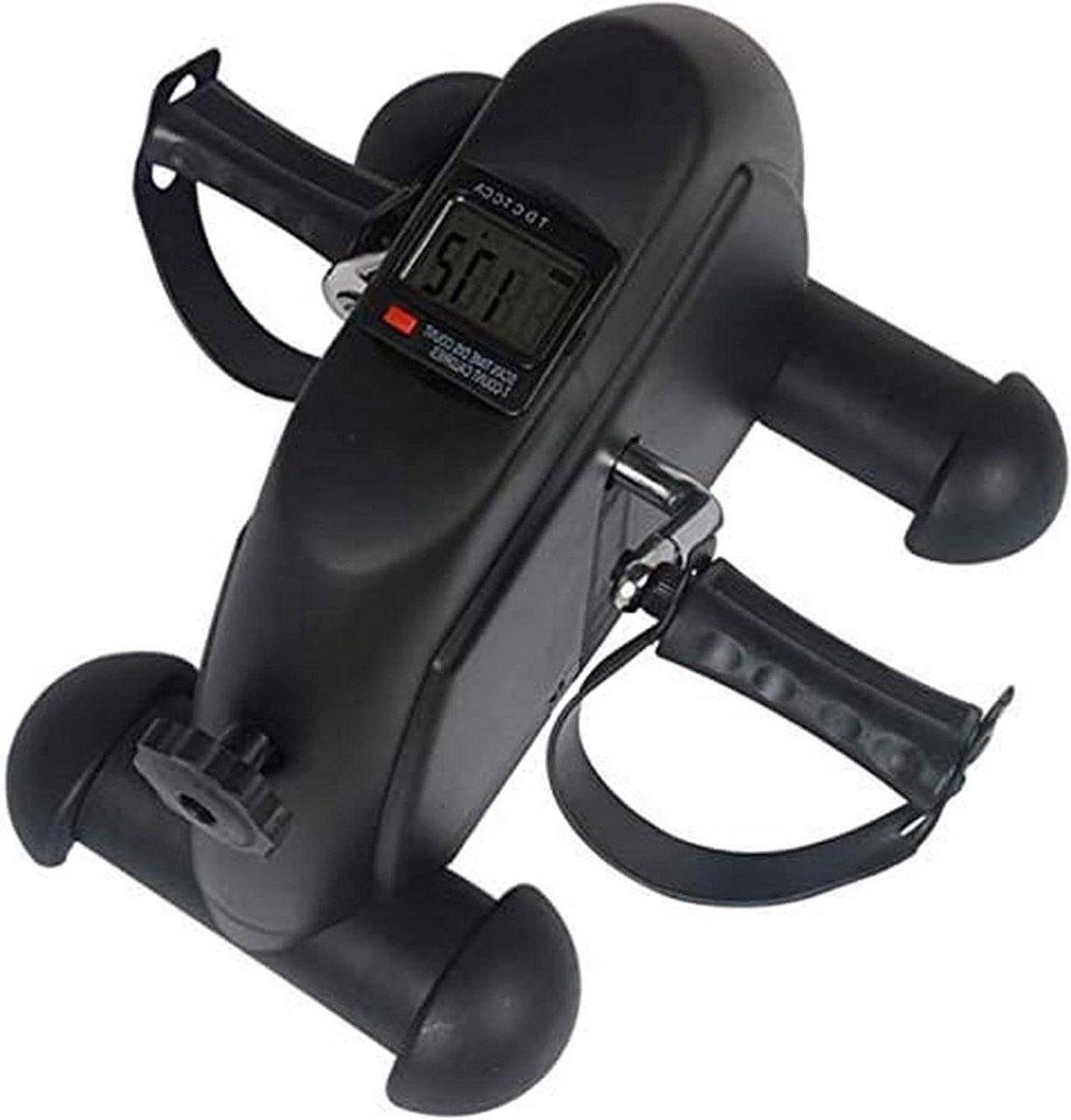 Pedaaltraining Hometrainer - Onder Bureau Fiets - Actieve Werkdag - Magnetische Weerstand - Verstelbare Hoogte - Zwart