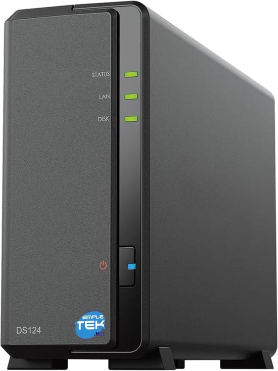 Netwerkopslag Apparaat - NAS Server - Data Opslag - Quad-Core Processor - 1 TB - Zwart — afbeelding 2