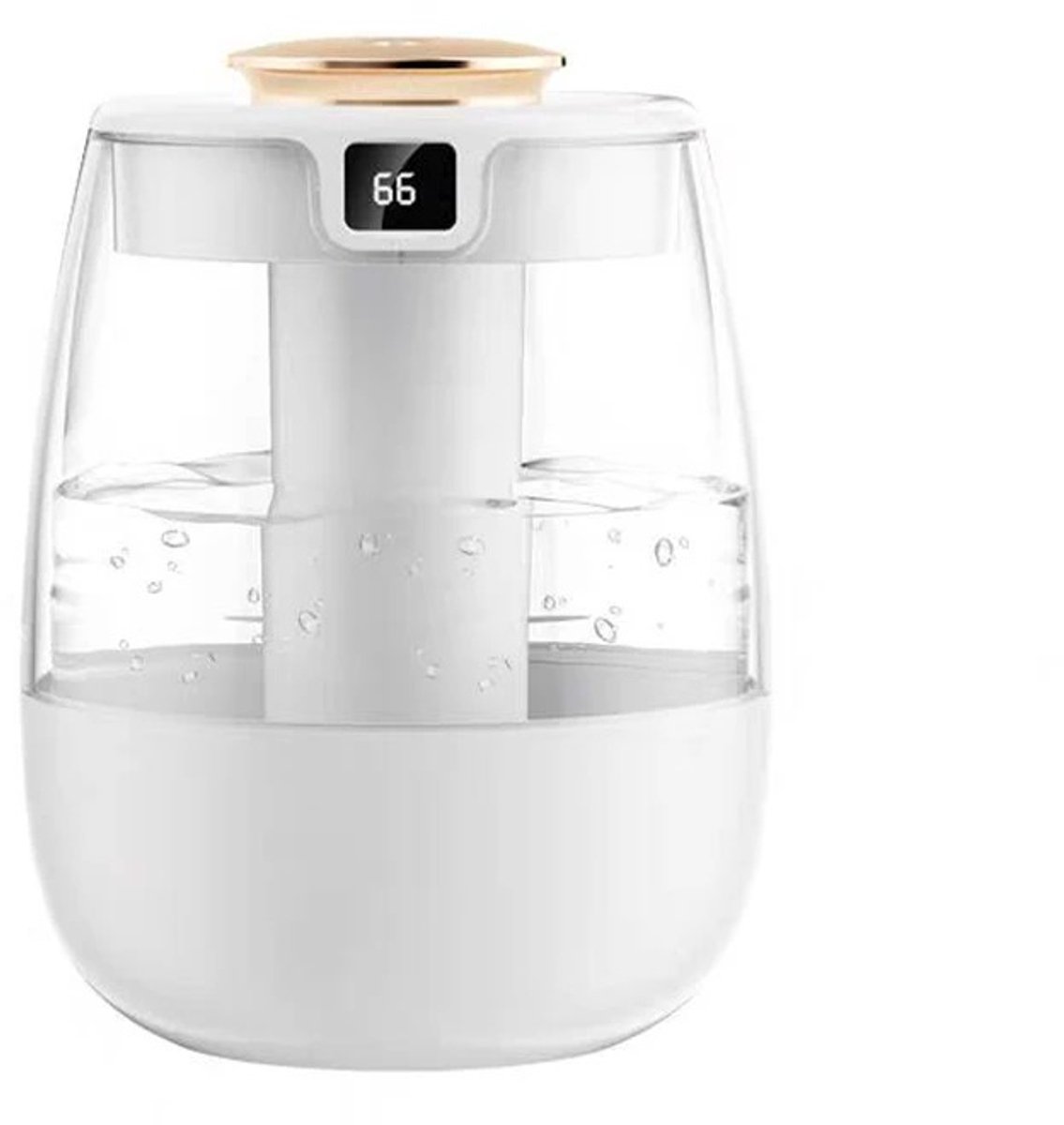 HomeGoodies - Luchtbevochtiger - Vernevelaar - Bevochtiger - Dubbele Spuitpoort - Grote Capaciteit - Cool Mist - Mute Desktop