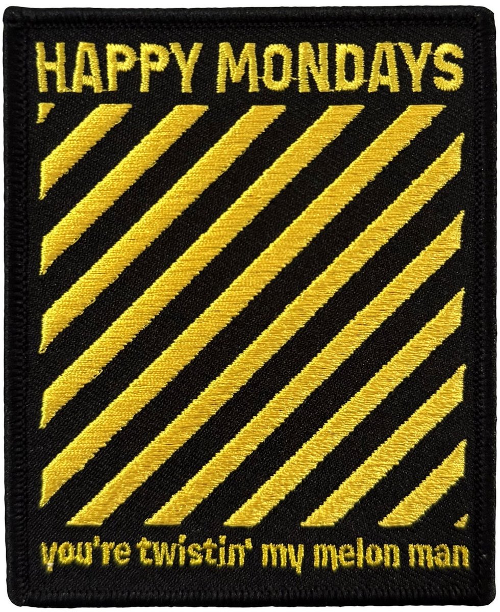 Happy Mondays - Twistin' My Melon - Patch