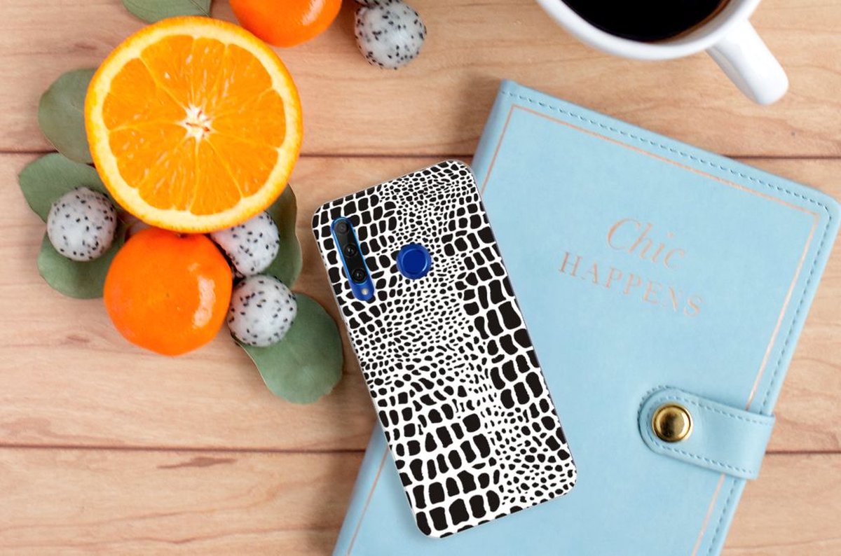 Honor 20 Lite TPU Hoesje Slangenprint