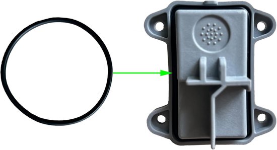 Reparatiedichtingen - Watersensor pakking - Bubbelbad onderhoud - Specifieke pasvorm - 5x5x0.3 cm - Zwart — afbeelding 2