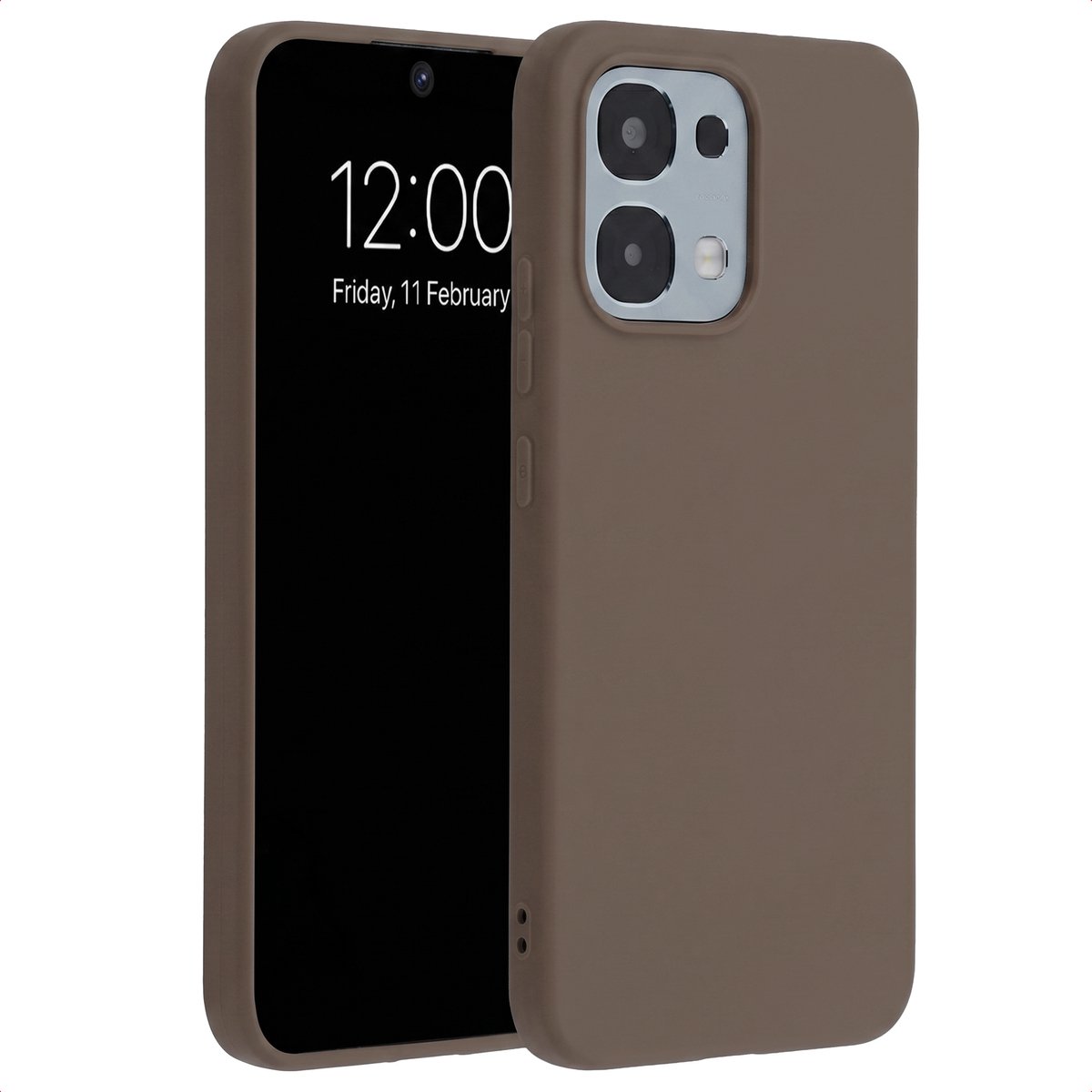 imoshion Hoesje - Geschikt voor Oppo A6 Pro (5G) - Color Backcover - Bruin