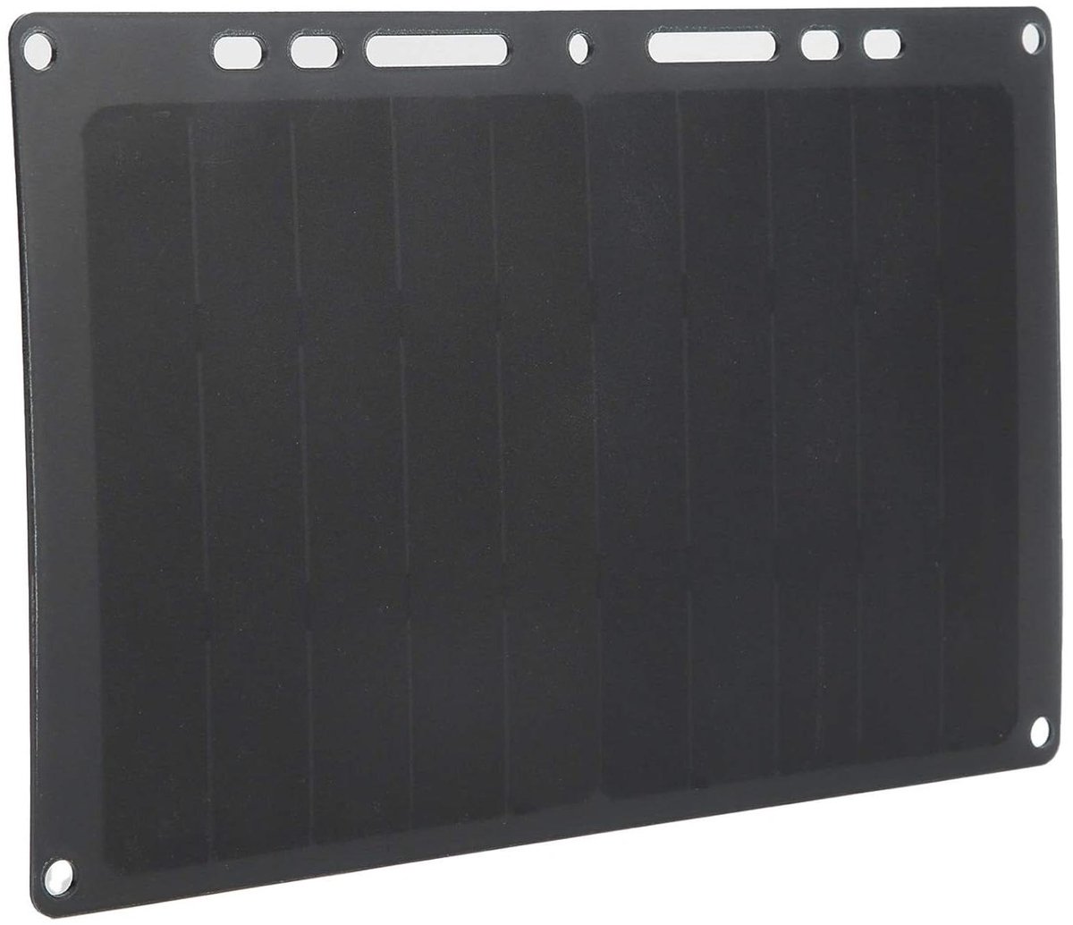 Zonnepaneel - Draagbare Lader - Outdoor Energie - Hoge Efficiëntie Cellen - 28 x 16 cm - Zwart