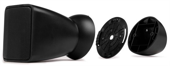 Power Dynamics complete geluidsinstallatie - 16 mini speakers voor winkel of kantoor - 100V - Zwart van Merkloos — afbeelding 2