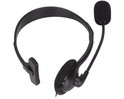 Allecto - Headset met Microfoon - Ruisonderdrukking - Ultralicht - Zwart - Klantenservice - Ideaal voor zakelijke gesprekken - Comfortabele oorkussens
