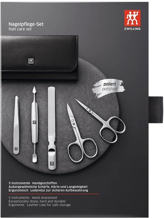 Zwilling Classic Inox Manicure Set - 5-delig - RVS | bol
