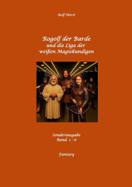 Rogolf der Barde und die Liga der weißen Magiekundigen: Liv ... - cover