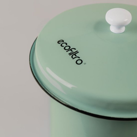 Ecofiltro 5L Mintgroen complete set met filter en kraantje