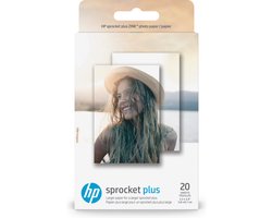 HP Sprocket PLUS zelfklevend fotopapier - 58x87mm - 20 stuks