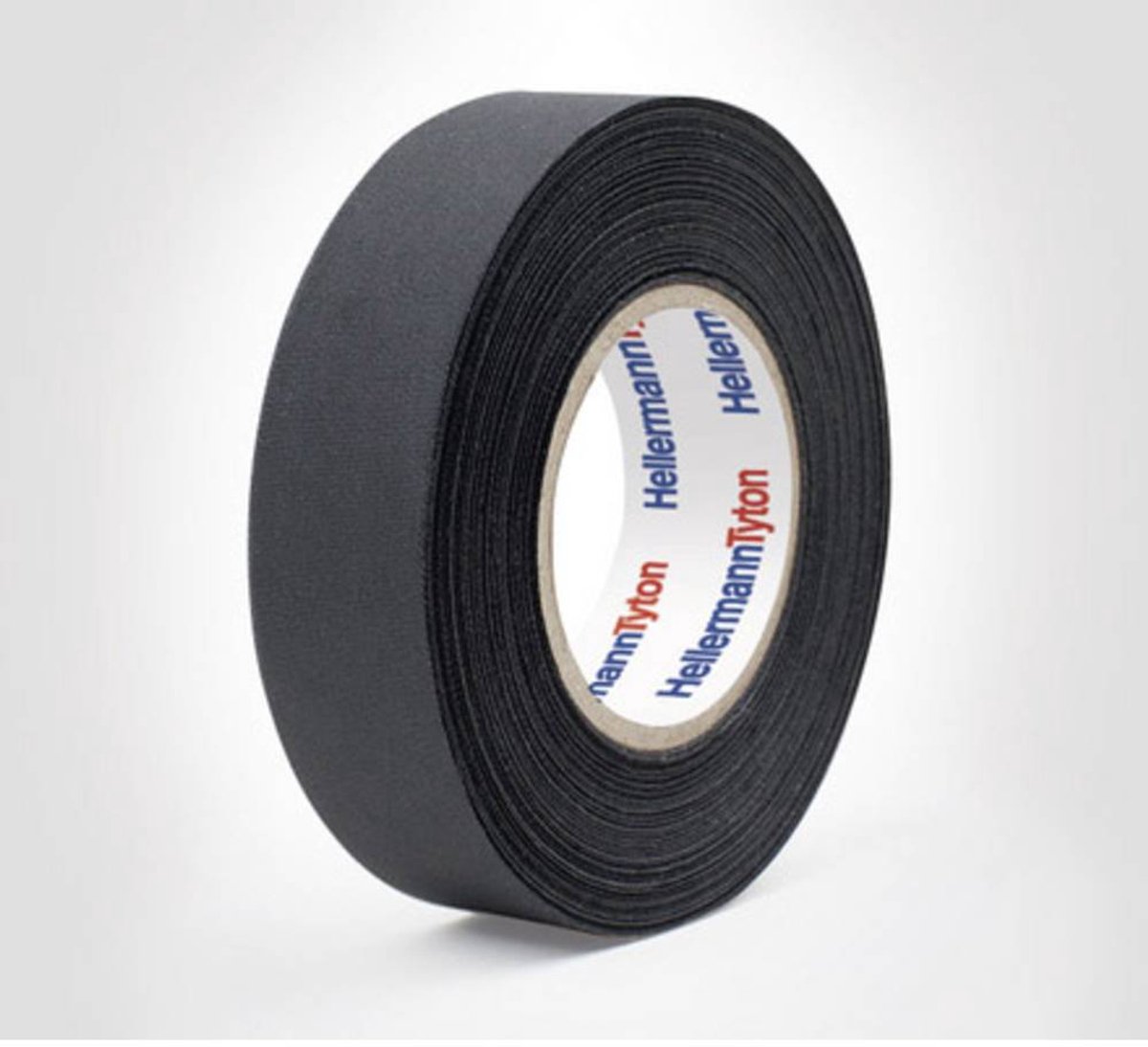 HellermannTyton HTAPE-PROTECT180-PET-BK 712-10002 Textieltape (l x b) 25 m x 19 mm 1 stuk(s)