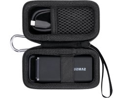 Hard Storage Carrying Case voor Samsung T5 EVO Portable SSD - EVA Schokbestendige Reisopslag voor 2TB, 4TB en 8TB Externe SSD