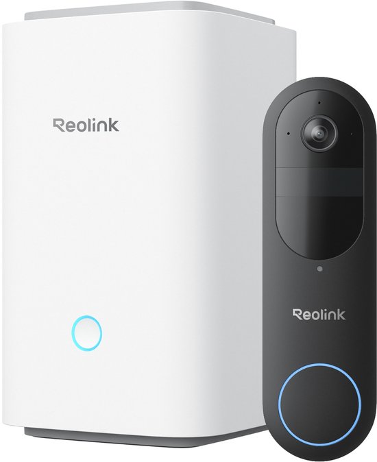 Reolink Batterij-deurbelsysteem - 4MP - 1:1-beeld van Top Tot Teen - Detectie...