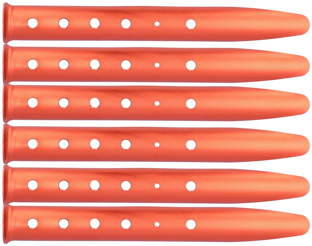 JHUBERS- Tentharingen 31 cm - Aluminium - U-vormige Haringen - Lichtgewicht - Camping/Strand - Antislip Bevestiging - Tentpinnen