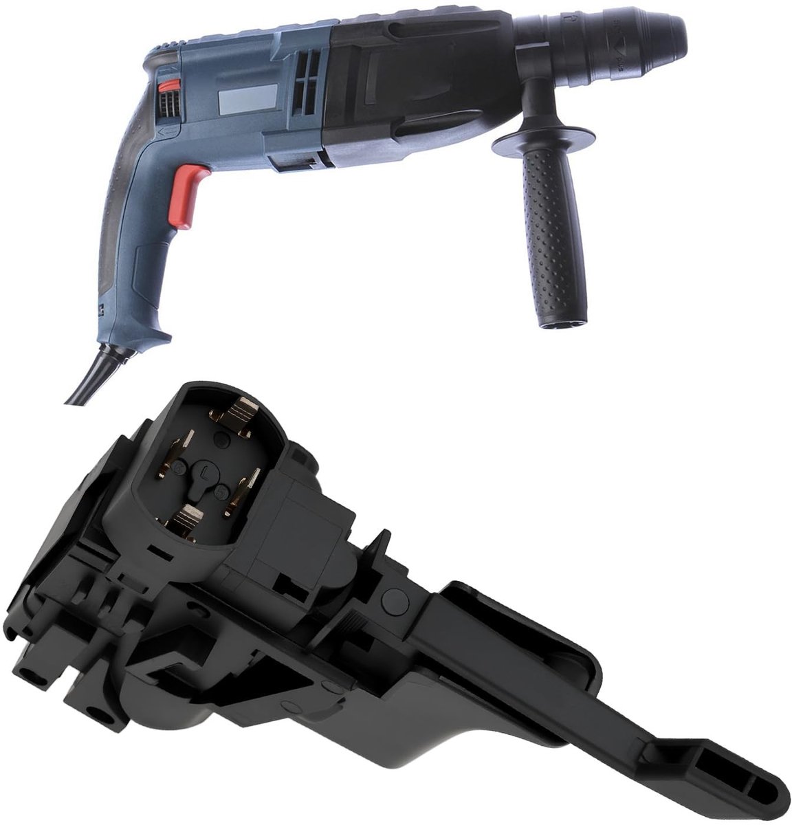 Dailygoods - Zwart Elektrisch Hamer Schakelaar voor Bosch Gereedschap