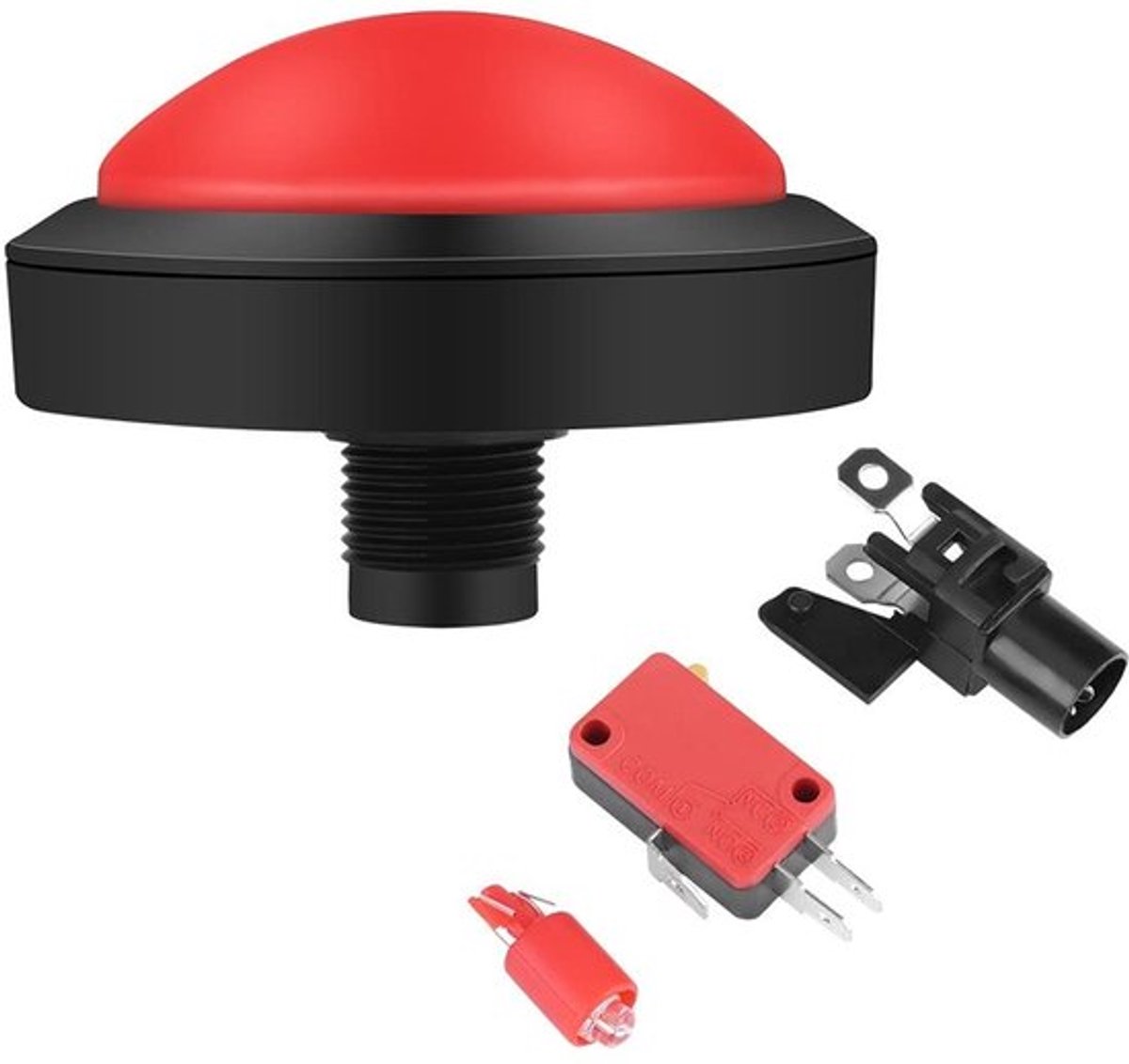 Dailygoody - Led-arcadeknoppen - Grote Arcadeknop - Inclusief