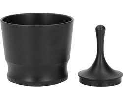 Dailygoods- Koffiepoederontvanger Aluminium Legering - Doseringsringen - Ergonomisch Ontwerp - Universele Pasvorm 51/53/58 mm - Voldoende Capaciteit - Verbeterde Smaak - Koffieaccessoire