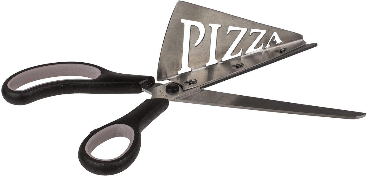 Dailygoods- Pizzasnijder met serveerlift - Pizzaschaal - Roestvrij staal - Vaatwasmachinebestendig - Ergonomische handgreep - Onderhoudsvriendelijk - Pizzasnijmachine