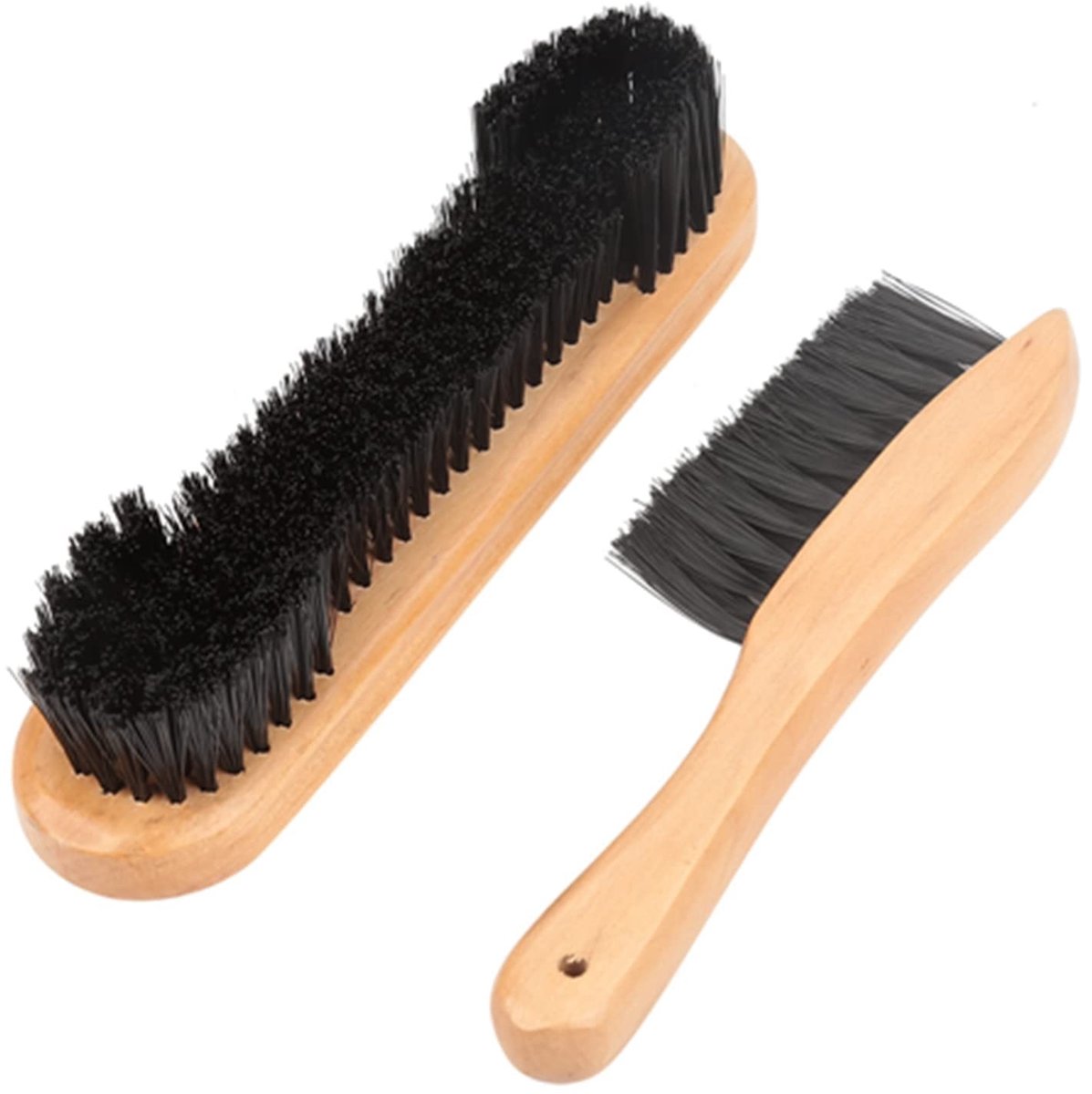 Dailygoods- Biljarttafel 2-delige set - Borstelset voor boormachine - Borstelstrip - Duurzaam - Hoogwaardig hout - Zachte haren