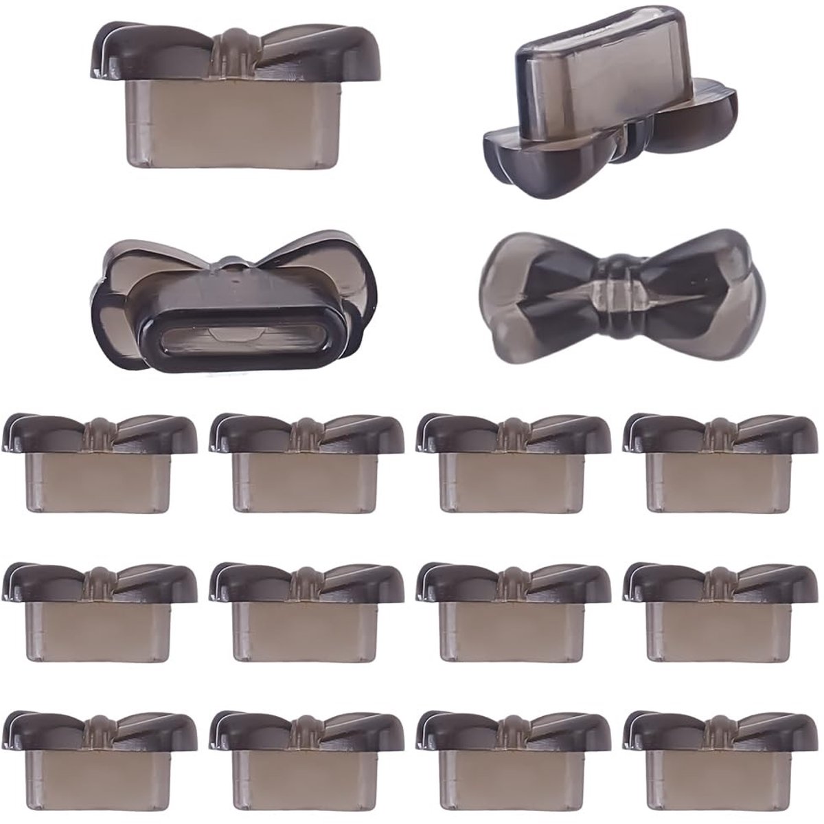 Dailygoods - 50 Stuks Type C Stofpluggen Mobiele Telefoon Accessoires