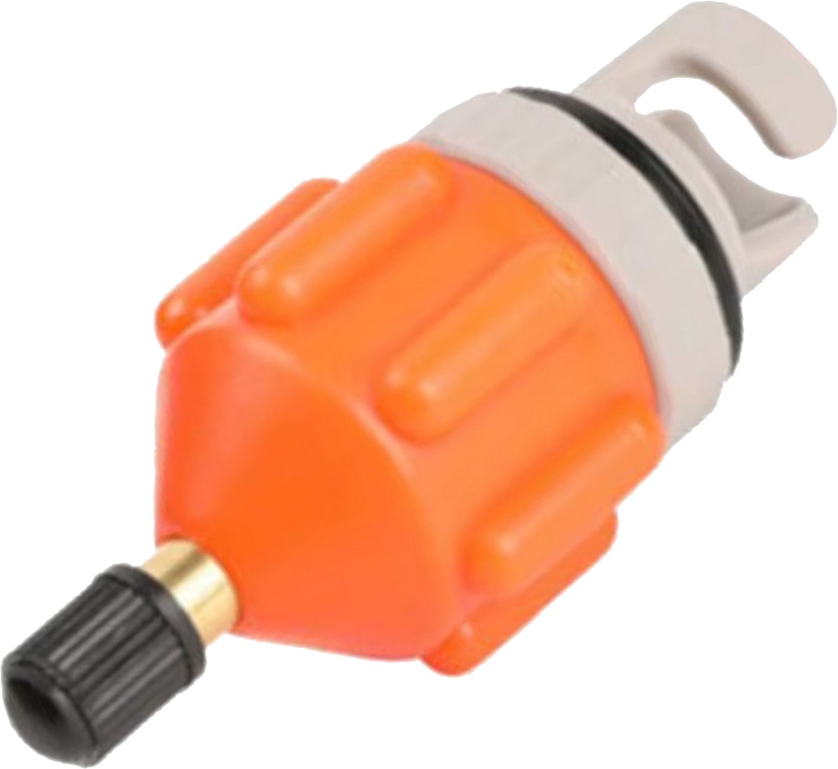 SUP Ventiel Adapter - Luchtventiel Set - Ventieladapter - Compressor Pomp Connector - Watersport Accessoires - Paddle Board Pompadapter - Oranje