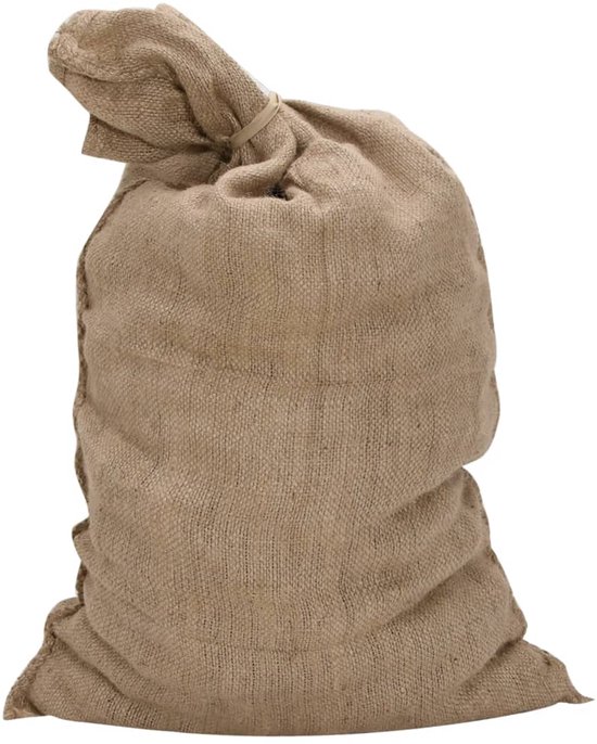 vidaXL Jutezakken 5 stuks 340 g/mÂ² 60x105 cm 100% jute van VidaXL — afbeelding 5