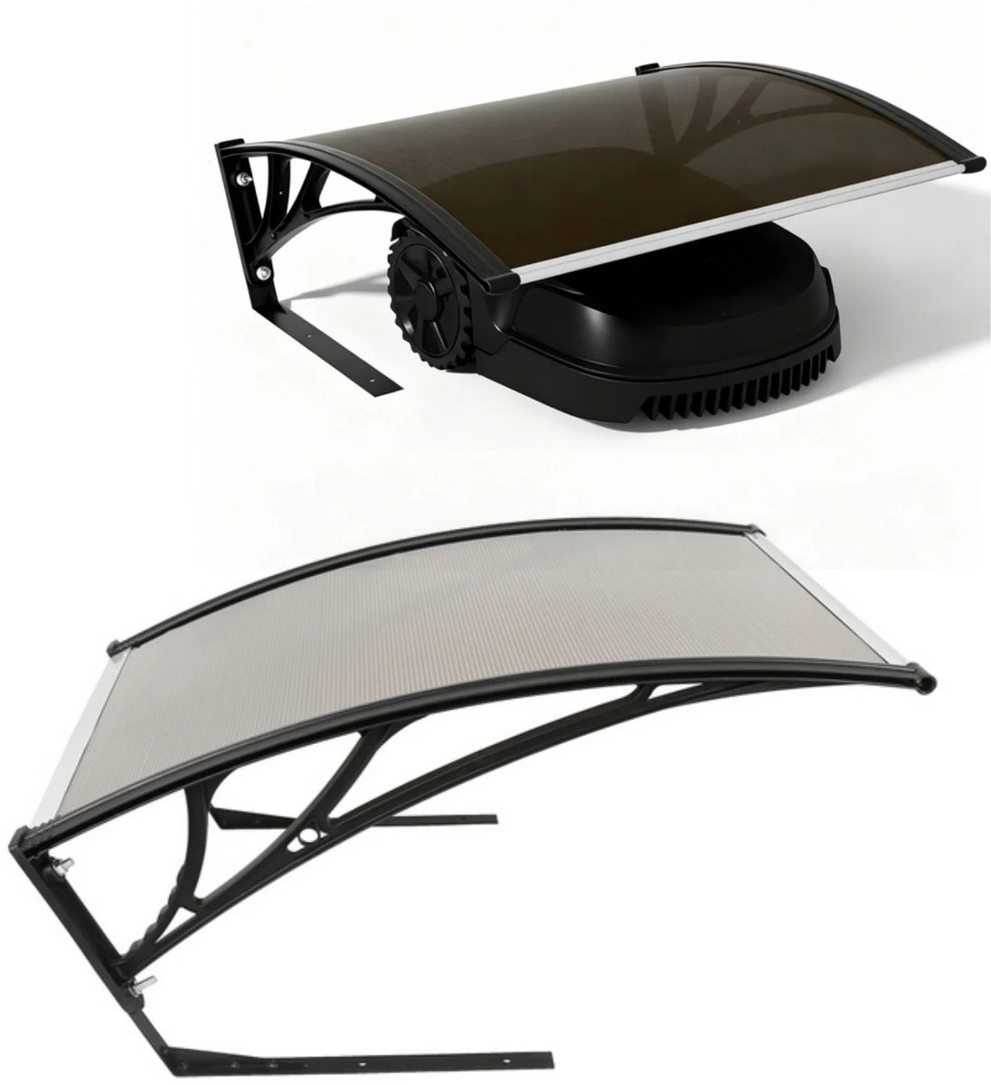 Dailygoods Garage voor robotmaaier | Garageberging voor robotmaaier | Robotverblijf | Afmeting 100 x 78 x 50 cm | Weerbe