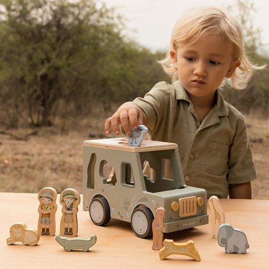 Little Dutch Vormenstoof FSC - Safari Friends van Little Dutch — afbeelding 5