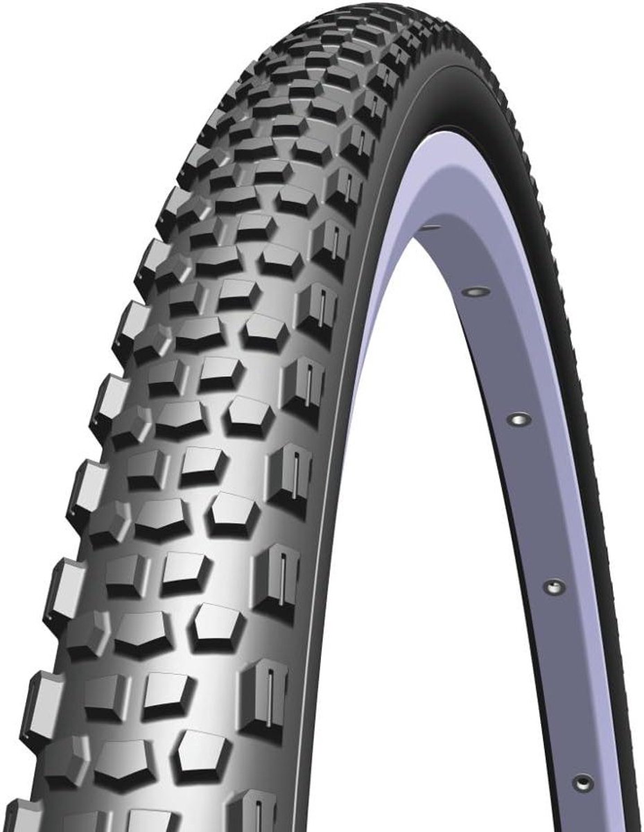 Fietshoes - Bandenhoes Cyclocross - Droog Terrein - Ideale band - 700 x 33c - Zwart