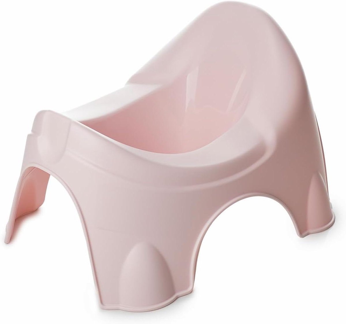 Kinderpotje - Baby toilet - Zindelijkheidstraining - Ergonomische vorm - 29 x 26 x 20 cm - Poederroze
