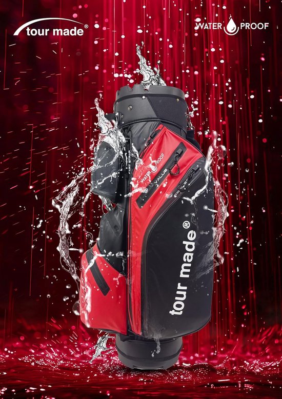 Waterdichte Golftas - Trolley Bag Organizer - Golfen met Regen - 14 Verdelers Systeem — afbeelding 3